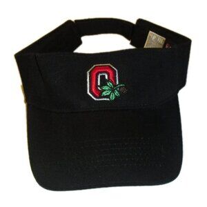 Ohio State Buckeys Mens Top of the World Black Visor hat Cap New Ncaa